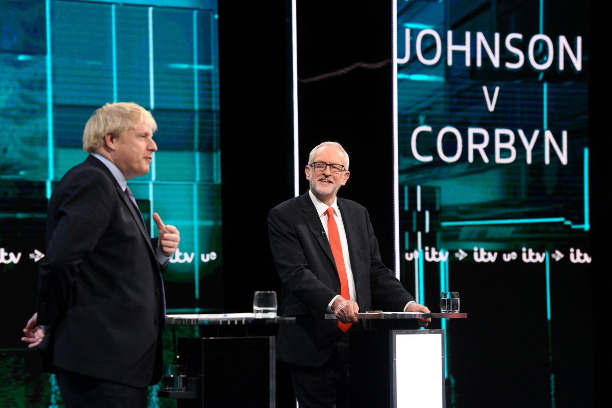 British PM and Labour leader spar over Brexit in first election debate