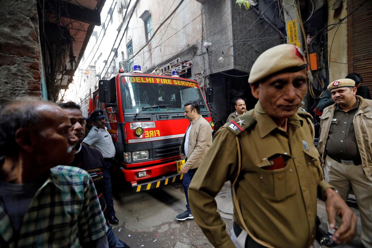 Factory owner, manager arrested after New Delhi's deadliest fire in 20 ...