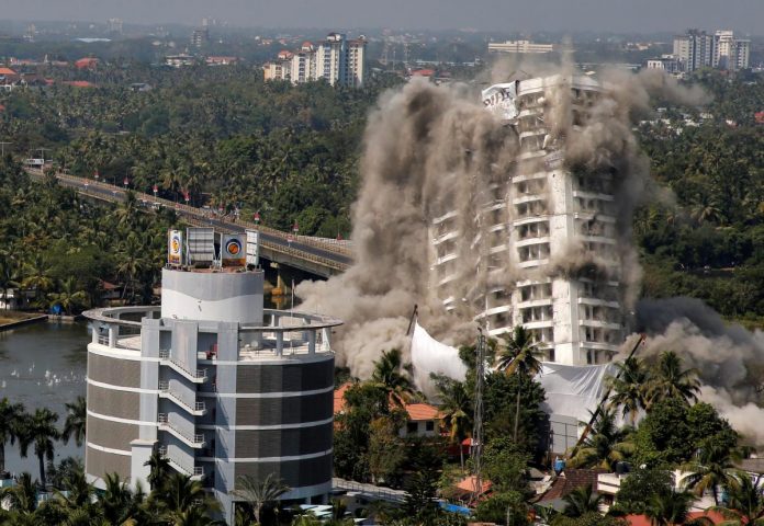 Luxury high-rises in Kerala brought down over environmental violations ...