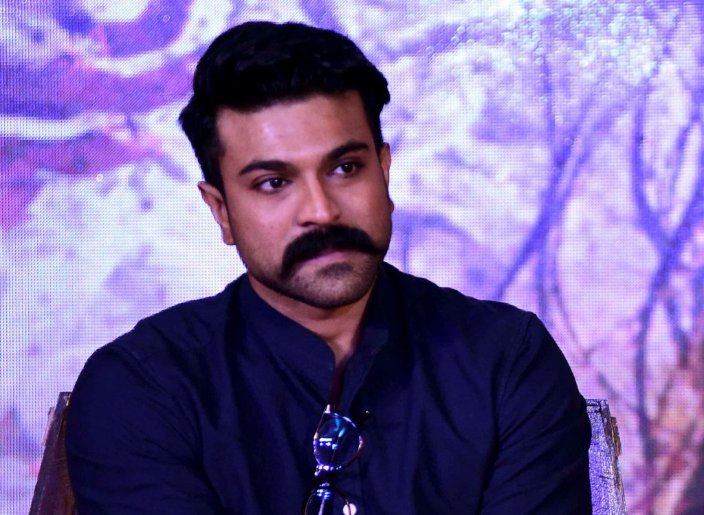 Ram Charan is back on the sets of RRR - GG2