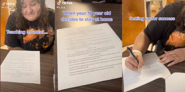 18 Year Old Girls Mother Sparks Debate After Making Her Sign A Lease