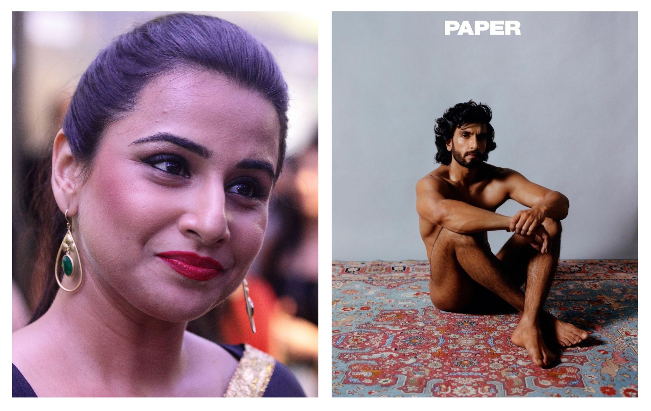 2560px x 1619px - Let us also feast our eyes': Vidya Balan on Ranveer Singh's nude photoshoot  - GG2