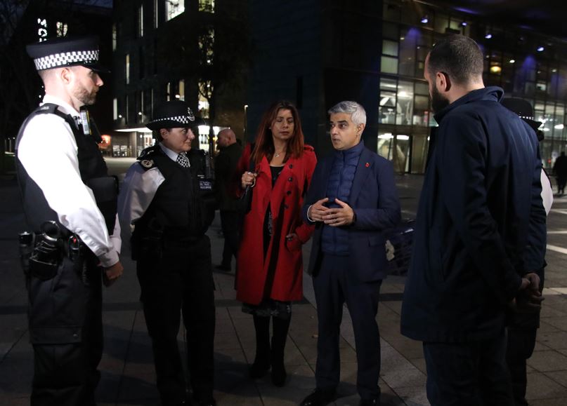 Sadiq Khan Says Tackling Violence In London Is ‘top Priority Gg2