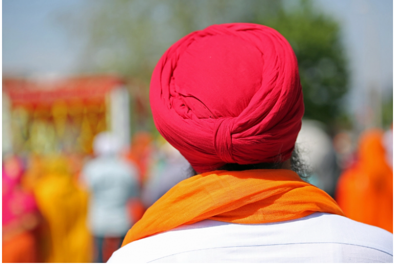 An Underground guard who refused to part with his turban