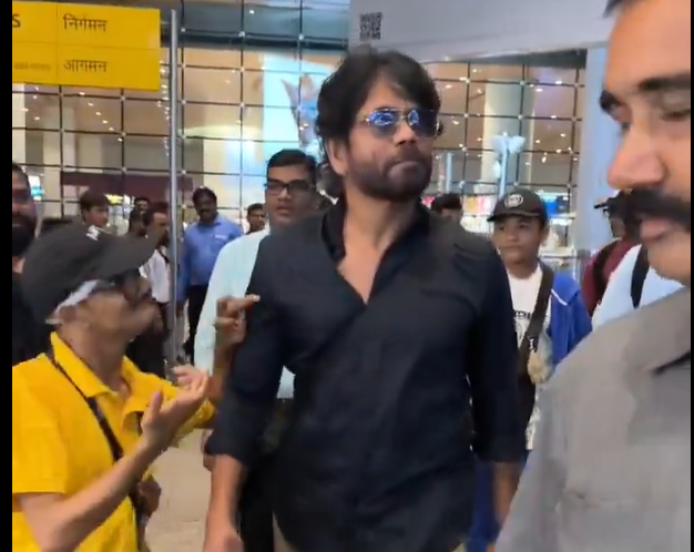 Viral video shows Indian actor Nagarjuna's bodyguard pushing ...