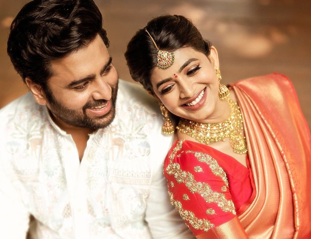 Telugu Actor Nara Rohith Gets Engaged To Co-star Siree Leela In A Grand ...