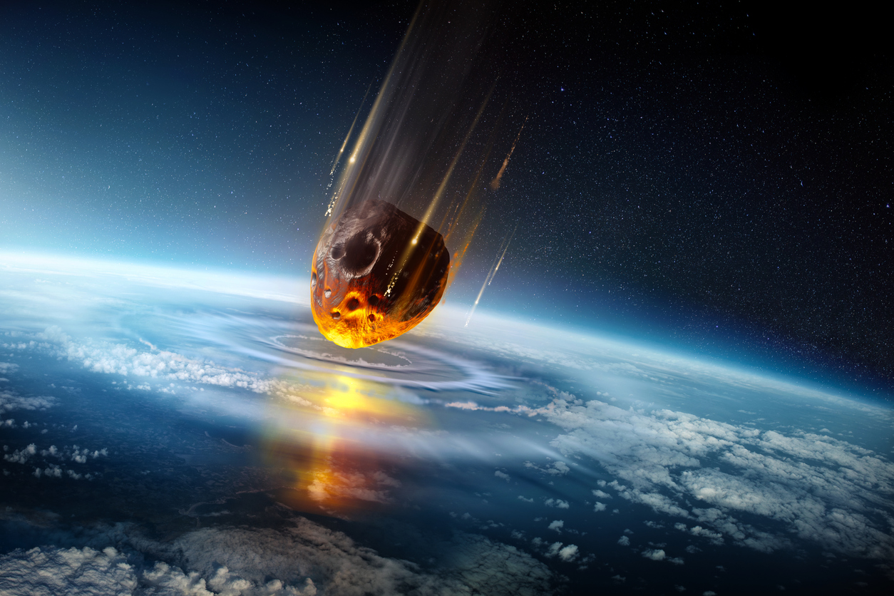 Asteroid C0WEPC5 hitting Earth creates spectacular fireball over